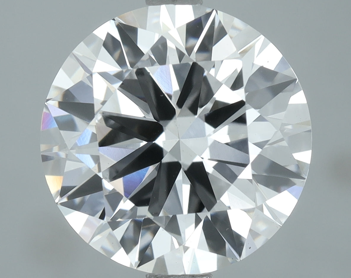 Lab-Grown 3.03 Carat Round Brilliant Diamond color D Clarity VS1, precious stones, engagement diamonds