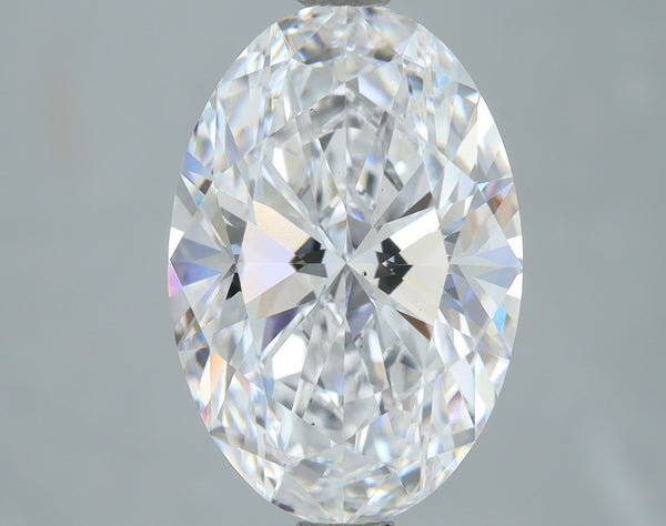Lab-Grown 3.15 Carat Oval Shape Diamond color D Clarity VS2, precious stones, engagement diamonds