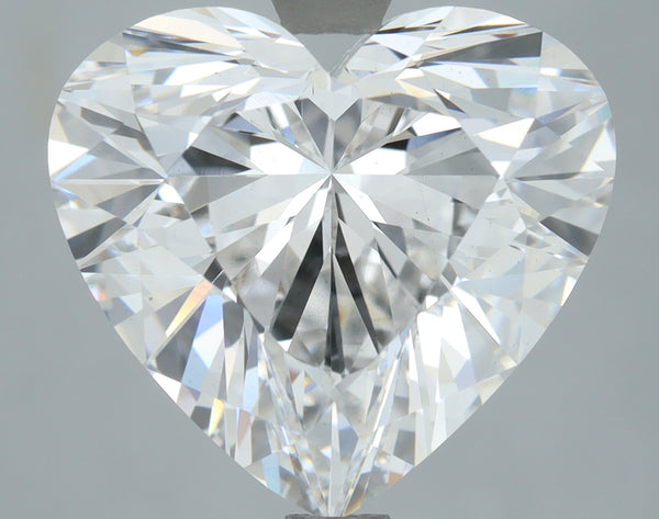 Lab-Grown 5.58 Carat Heart Shape Diamond color E Clarity VS1, precious stones, engagement diamonds