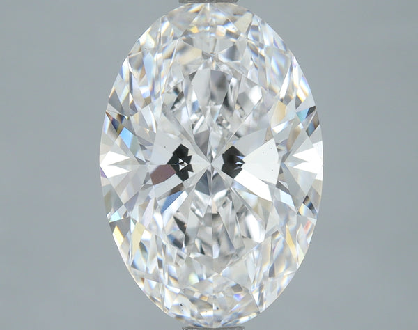 Lab-Grown 3.10 Carat Oval Shape Diamond color D Clarity VS1, precious stones, engagement diamonds