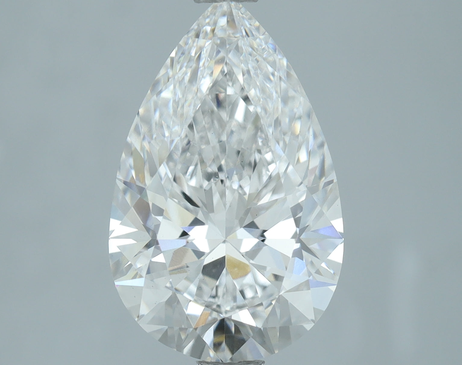 Lab-Grown 2.59 Carat Pear Shape Diamond color E Clarity VS1, precious stones, engagement diamonds