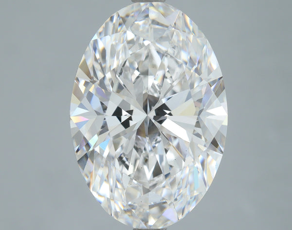 Lab-Grown 6.01 Carat Oval Shape Diamond color E Clarity VS1, precious stones, engagement diamonds