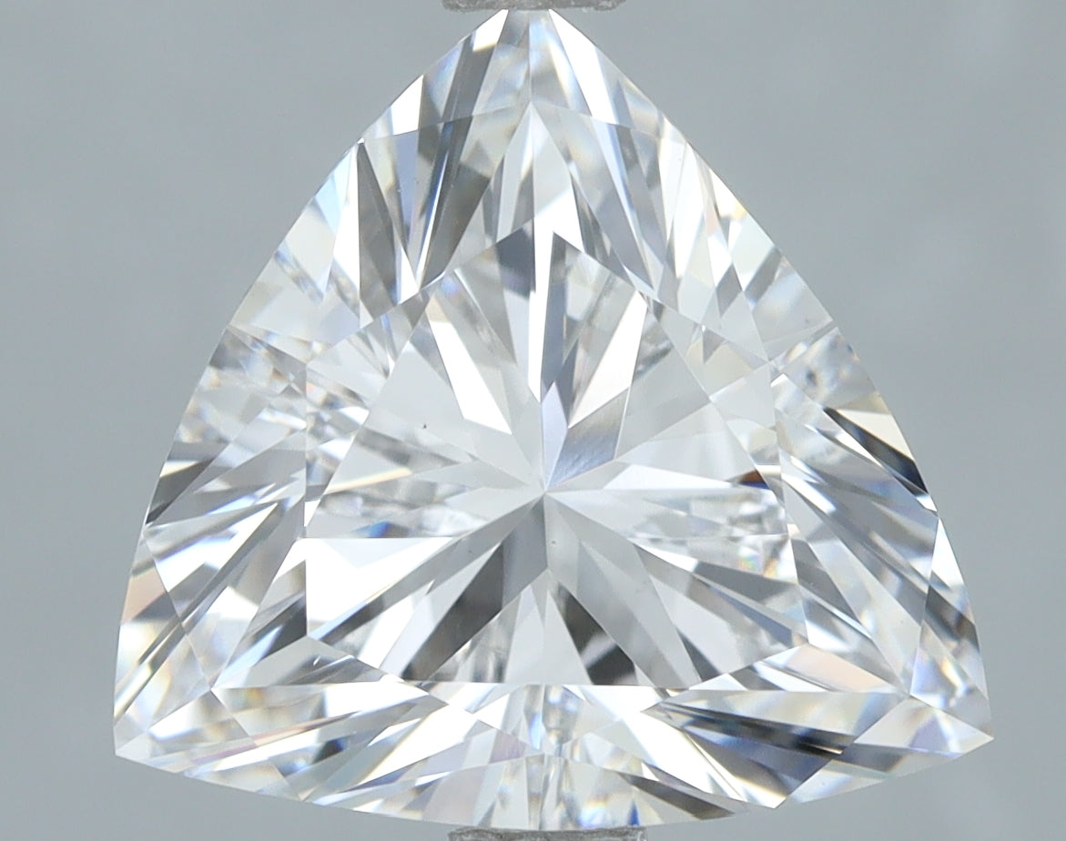 Lab-Grown 3.12 Carat Trilliant Shape Diamond color D Clarity VS1, precious stones, engagement diamonds
