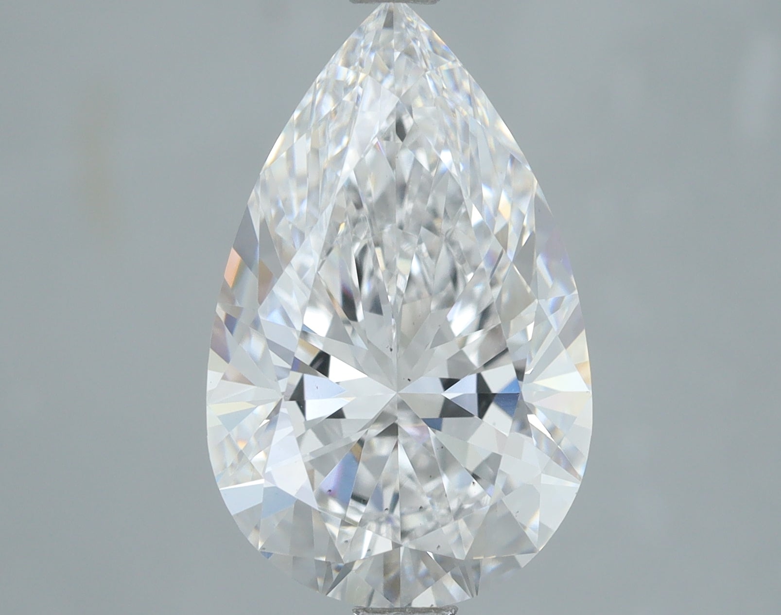 Lab-Grown 3.38 Carat Pear Shape Diamond color E Clarity VS2, precious stones, engagement diamonds