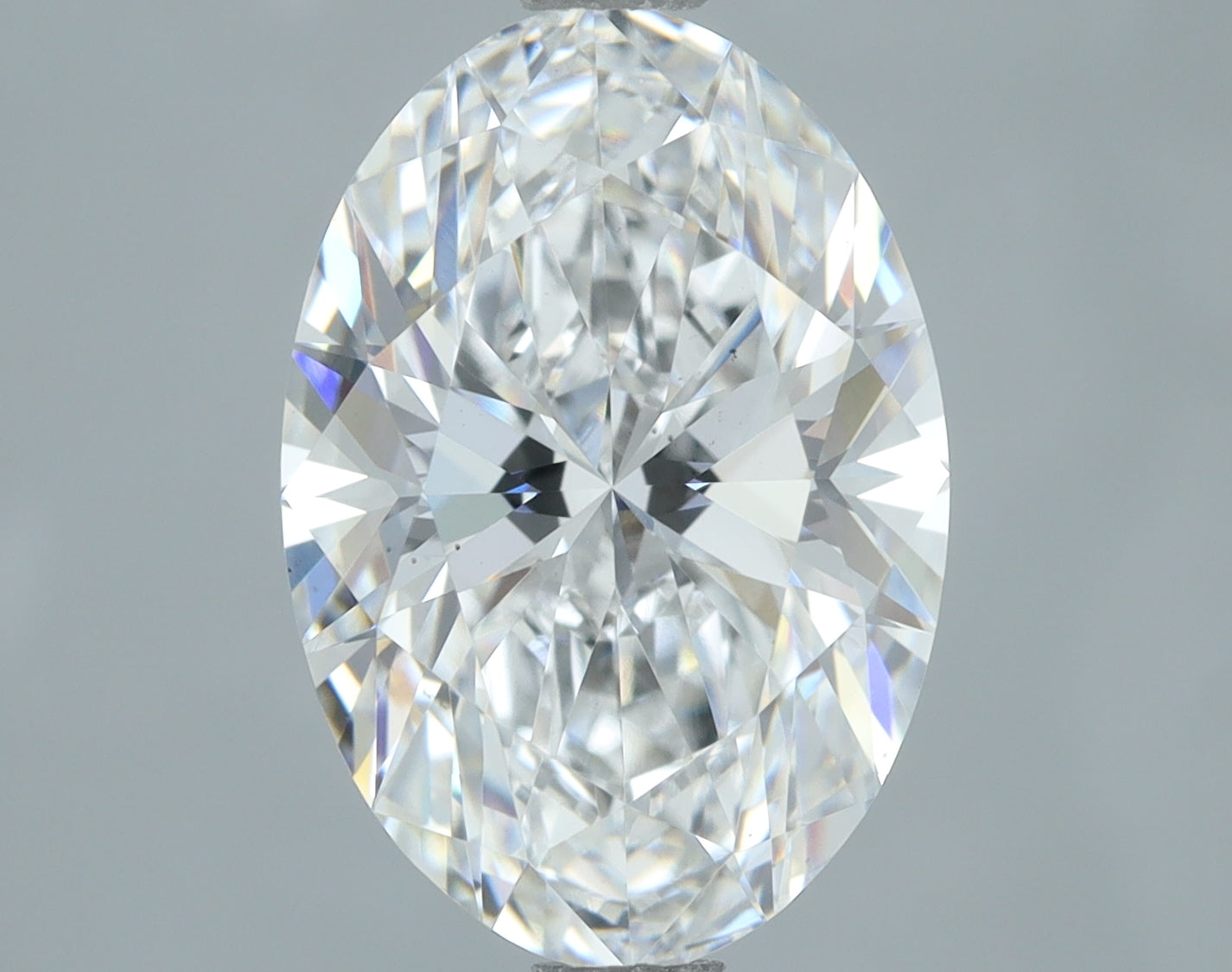 Lab-Grown 2.70 Carat Oval Shape Diamond color D Clarity VS2, precious stones, engagement diamonds