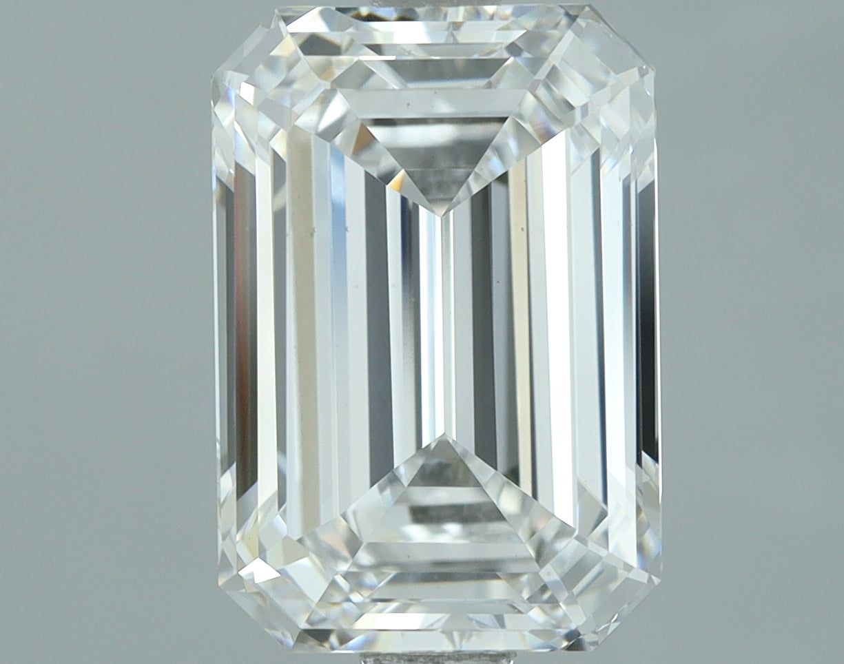 Lab-Grown 2.53 Carat Emerald Cut Diamond color D Clarity VS1, precious stones, engagement diamonds