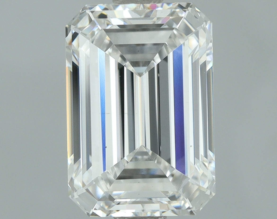 Lab-Grown 2.30 Carat Emerald Cut Diamond color D Clarity VS1, precious stones, engagement diamonds