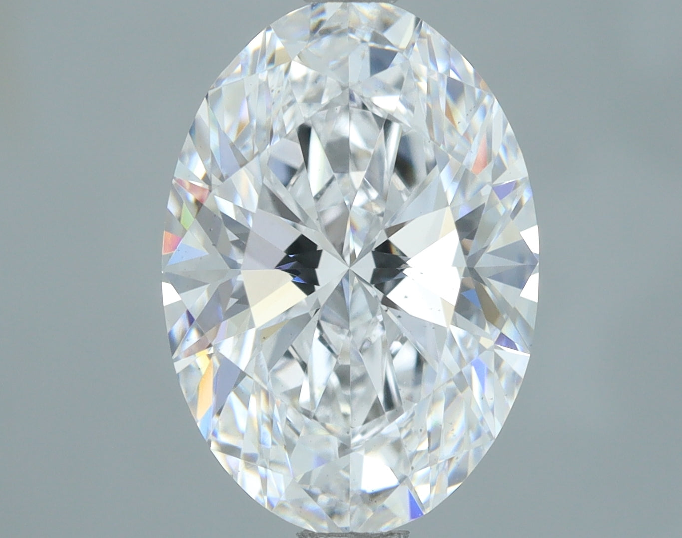 Lab-Grown 2.38 Carat Oval Shape Diamond color D Clarity VS2, precious stones, engagement diamonds