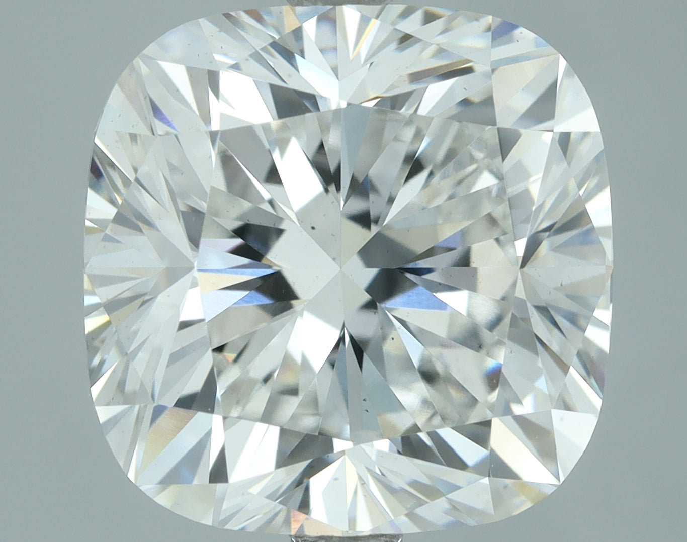 Lab-Grown 6.03 Carat Cushion Brilliant Diamond color F Clarity VS2, precious stones, engagement diamonds