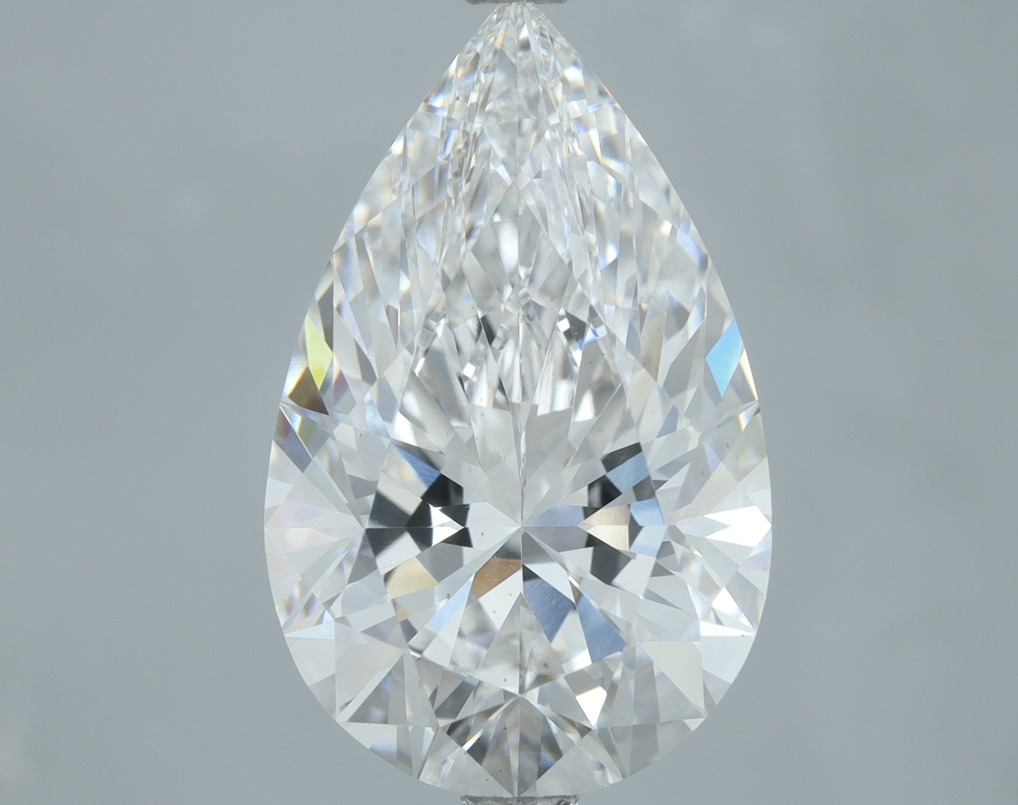 Lab-Grown 5.52 Carat Pear Shape Diamond color E Clarity VS2, precious stones, engagement diamonds