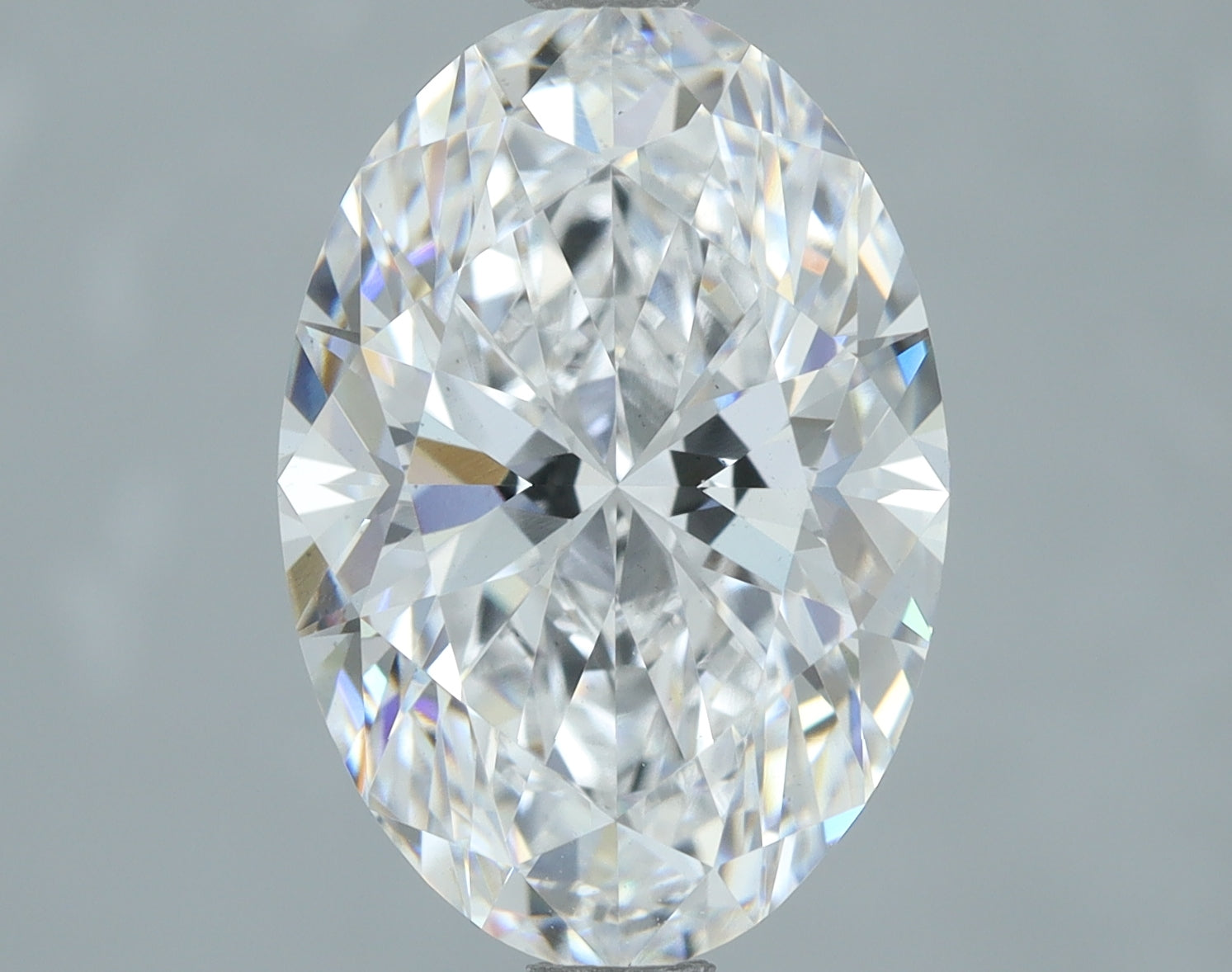 Lab-Grown 3.22 Carat Oval Shape Diamond color D Clarity VS1, precious stones, engagement diamonds