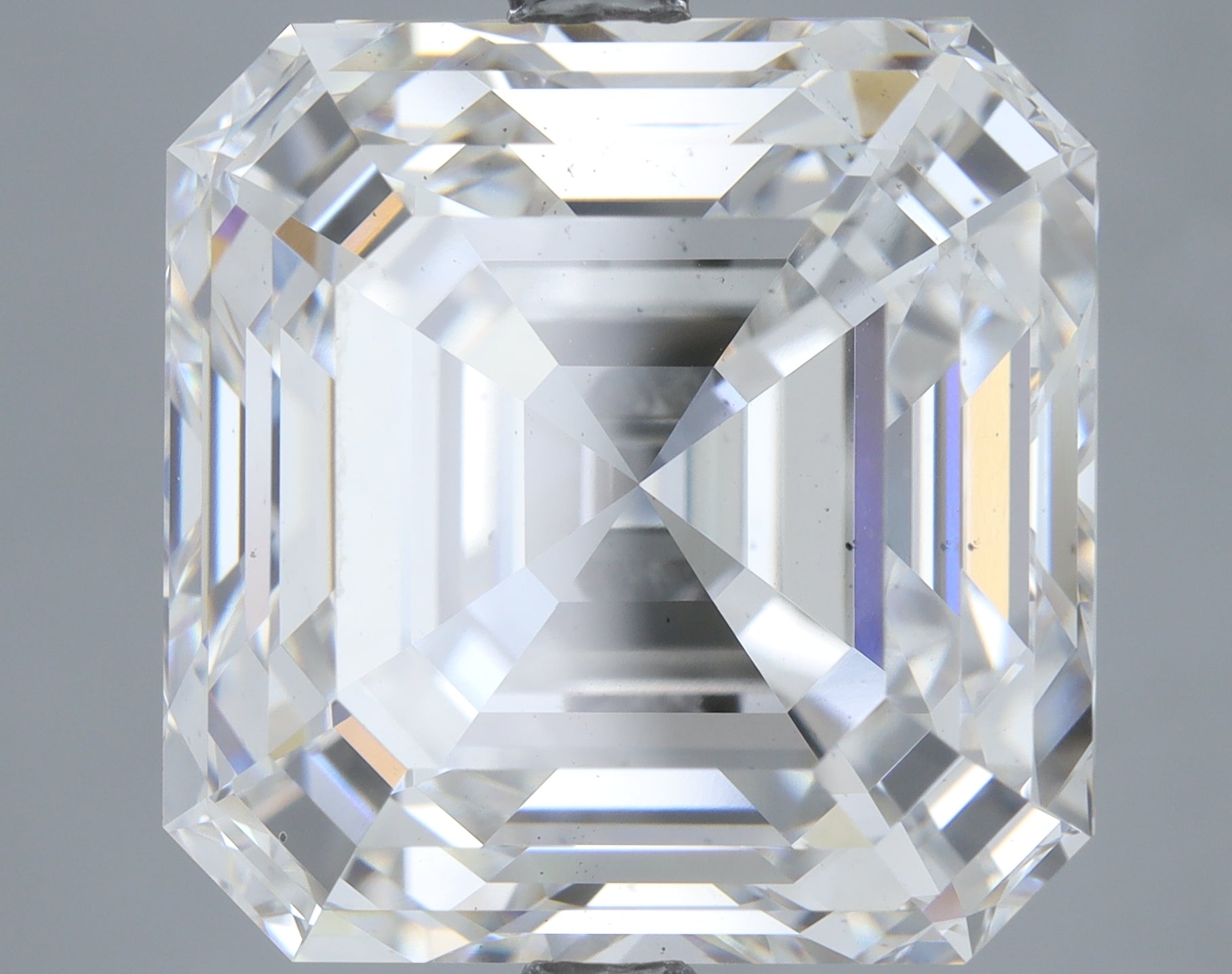 Lab-Grown 10.83 Carat Asscher Cut Diamond color F Clarity VS2, precious stones, engagement diamonds