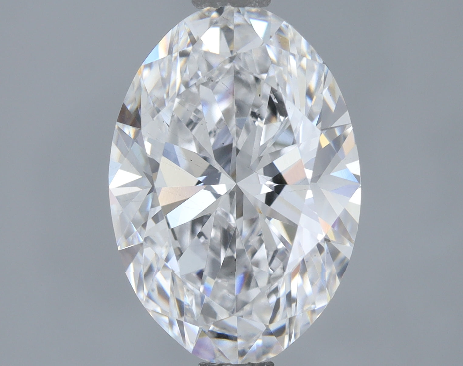 Lab-Grown 2.09 Carat Oval Shape Diamond color D Clarity VS2, precious stones, engagement diamonds