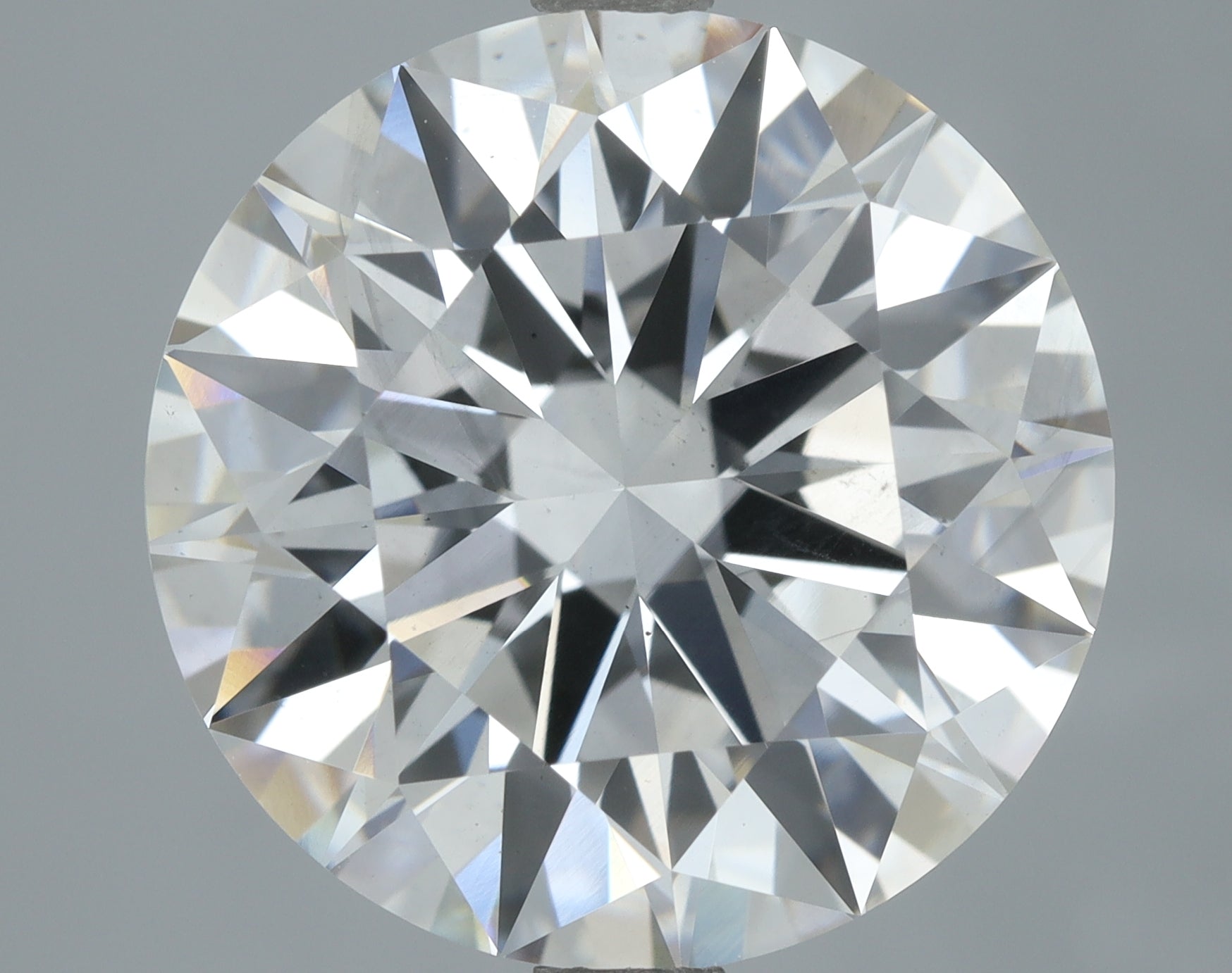 Lab-Grown 6.03 Carat Round Brilliant Diamond color F Clarity VS2, precious stones, engagement diamonds