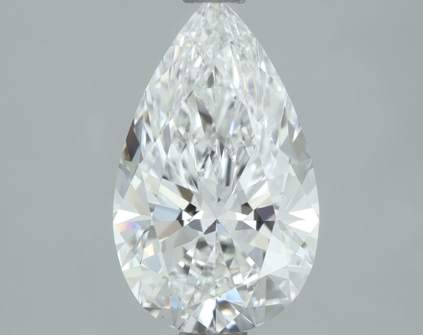 Lab-Grown 2.06 Carat Pear Shape Diamond color E Clarity VS1, precious stones, engagement diamonds