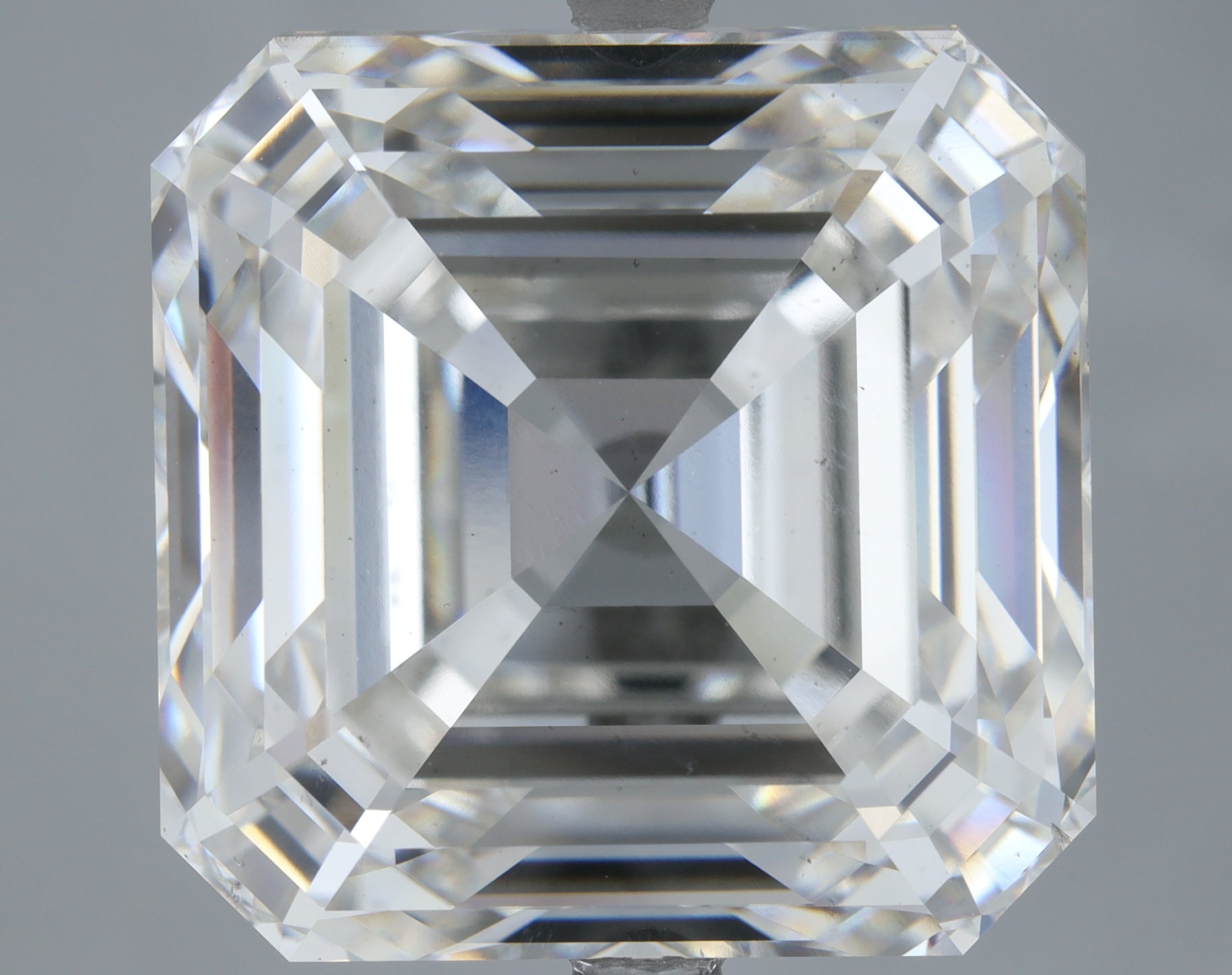 Lab-Grown 20.04 Carat Asscher Cut Diamond color G Clarity VS2, precious stones, engagement diamonds