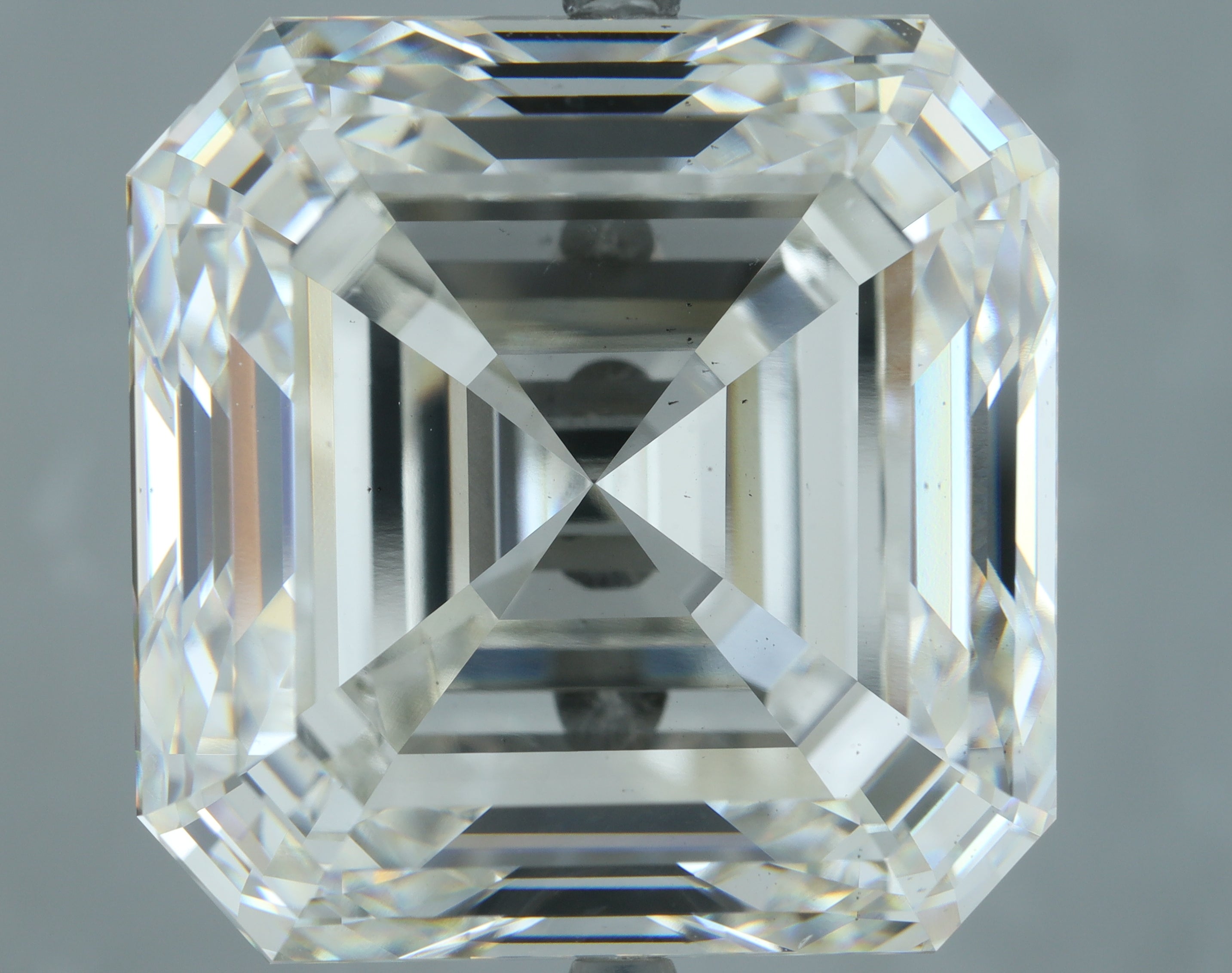 Lab-Grown 37.34 Carat Asscher Cut Diamond color H Clarity VS2, precious stones, engagement diamonds
