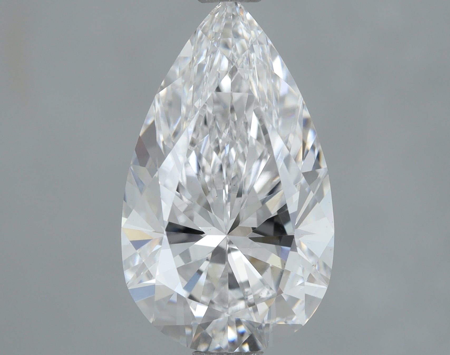 Lab-Grown 2.01 Carat Pear Shape Diamond color E Clarity VS1, precious stones, engagement diamonds