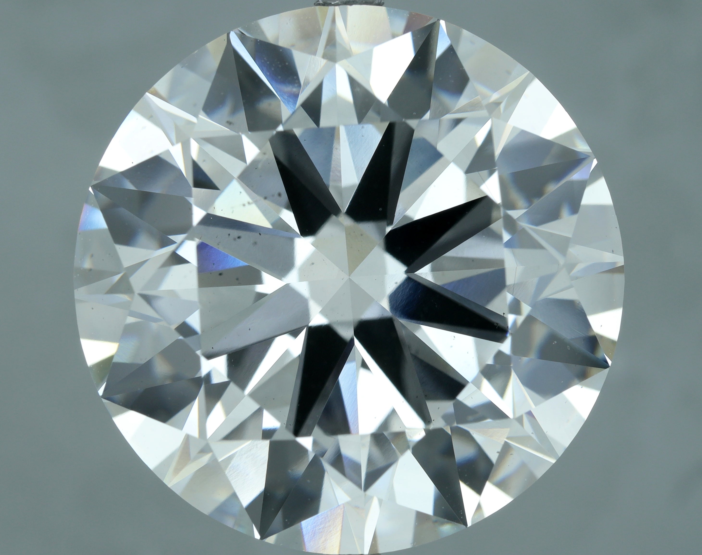 Lab-Grown 26.02 Carat Round Brilliant Diamond color F Clarity VS2, precious stones, engagement diamonds