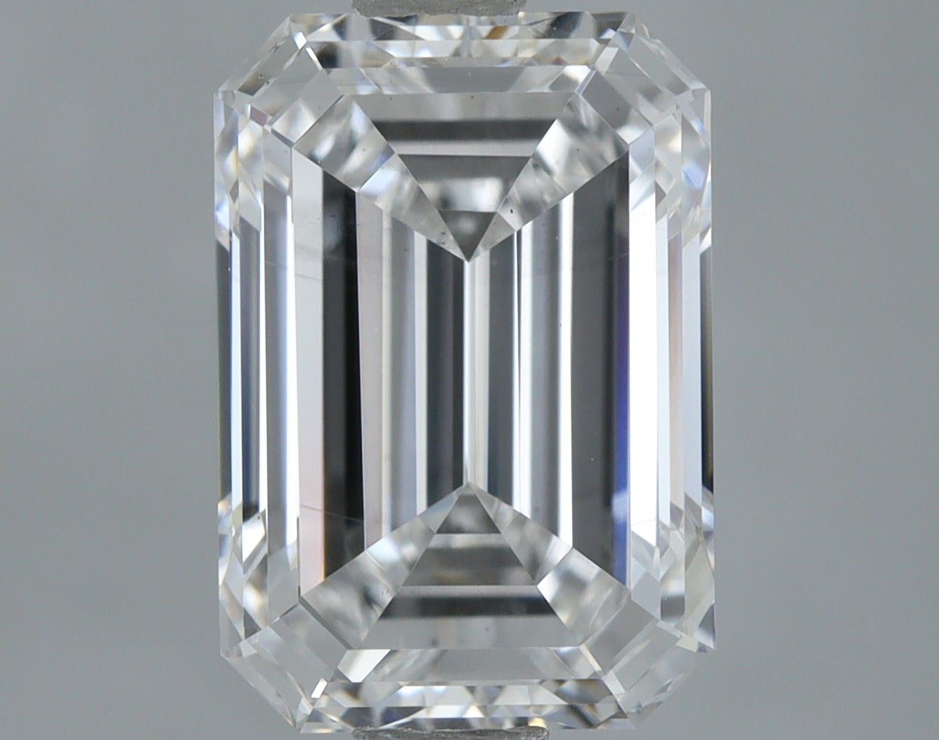Lab-Grown 2.11 Carat Emerald Cut Diamond color E Clarity VS2, precious stones, engagement diamonds