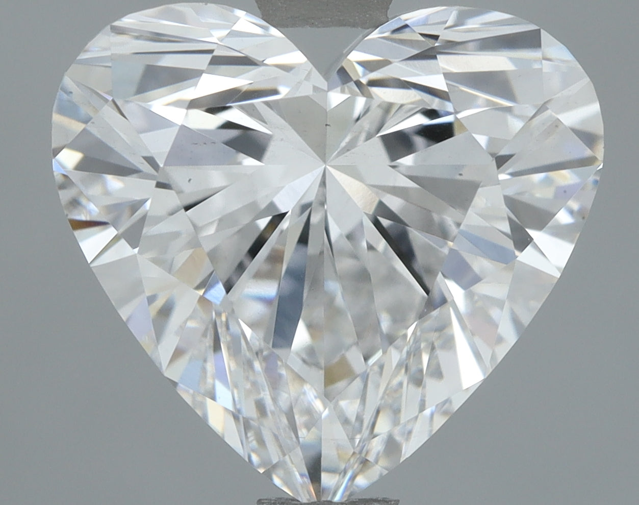 Lab-Grown 2.43 Carat Heart Shape Diamond color E Clarity VS2, precious stones, engagement diamonds
