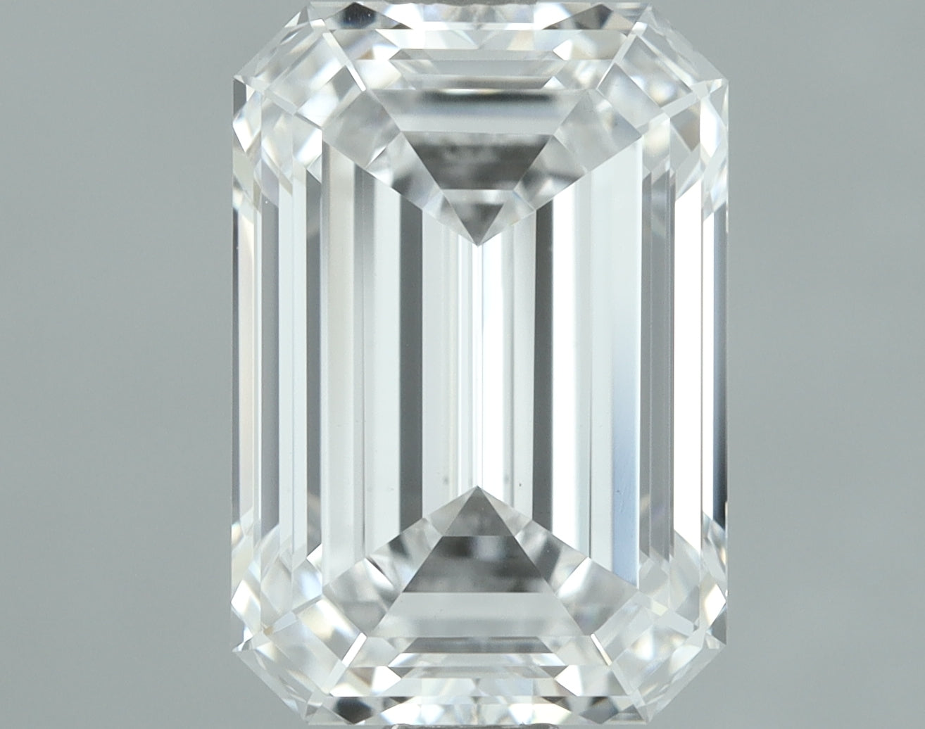 Lab-Grown 2.03 Carat Emerald Cut Diamond color D Clarity VVS2, precious stones, engagement diamonds