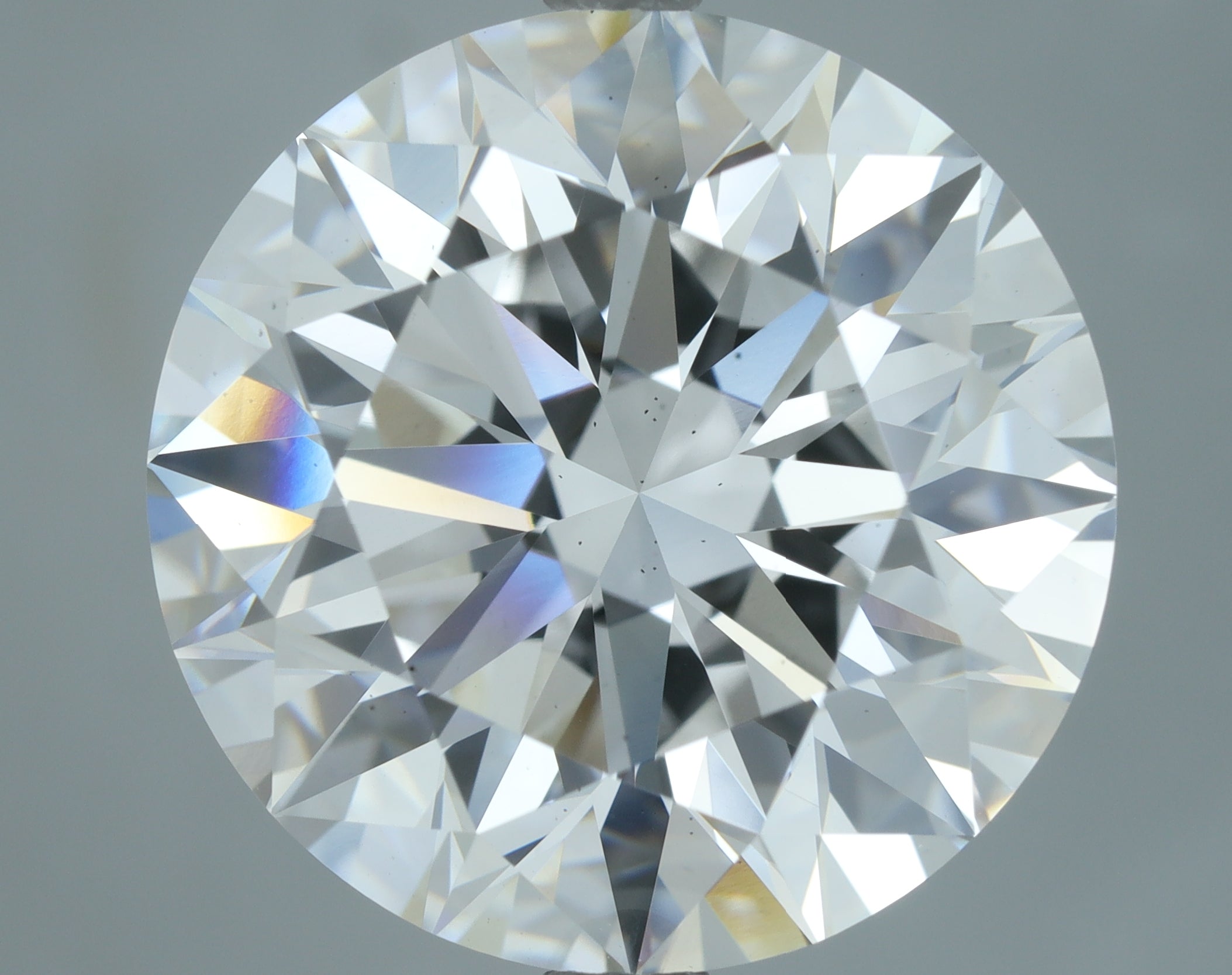 Lab-Grown 10.05 Carat Round Brilliant Diamond color E Clarity VS2, precious stones, engagement diamonds