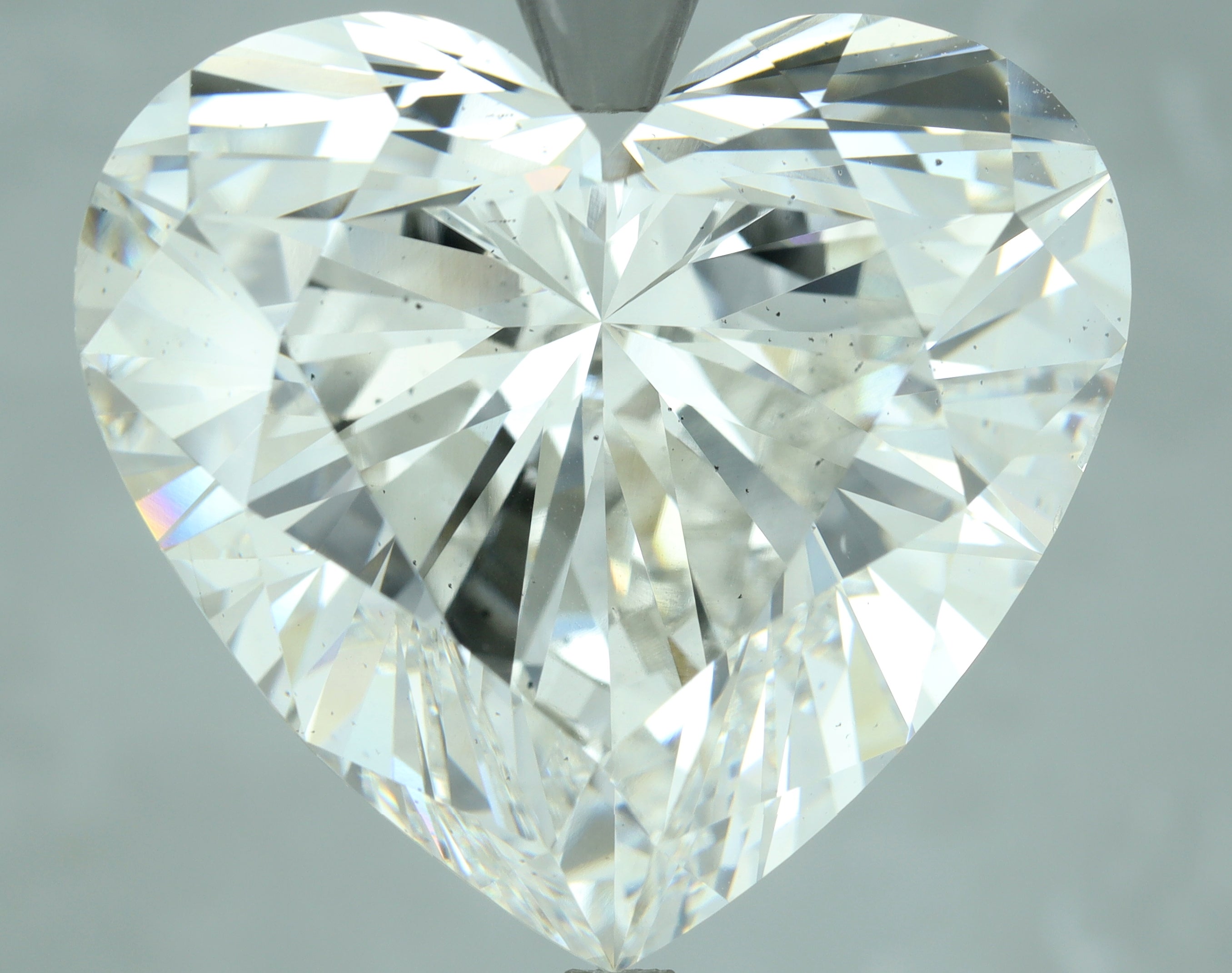 Lab-Grown 27.06 Carat Heart Shape Diamond color G Clarity VS2, precious stones, engagement diamonds