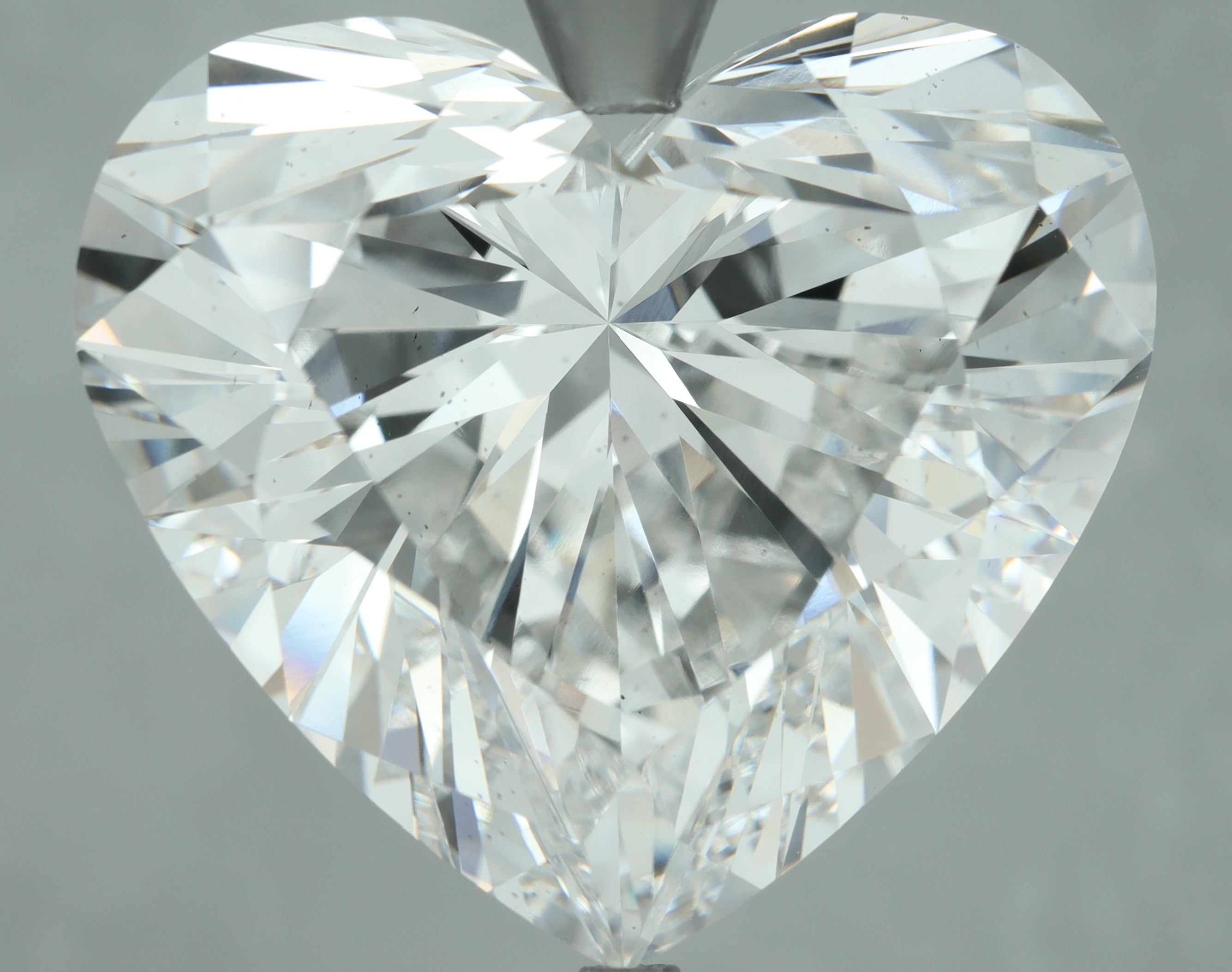 Lab-Grown 26.55 Carat Heart Shape Diamond color F Clarity VS2, precious stones, engagement diamonds