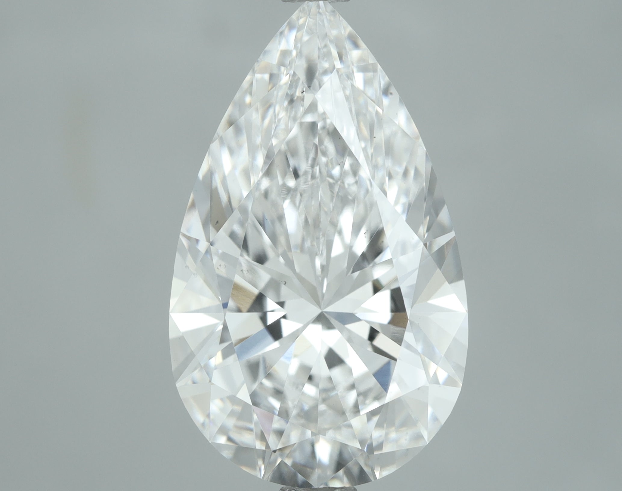 Lab-Grown 3.58 Carat Pear Shape Diamond color E Clarity VS2, precious stones, engagement diamonds