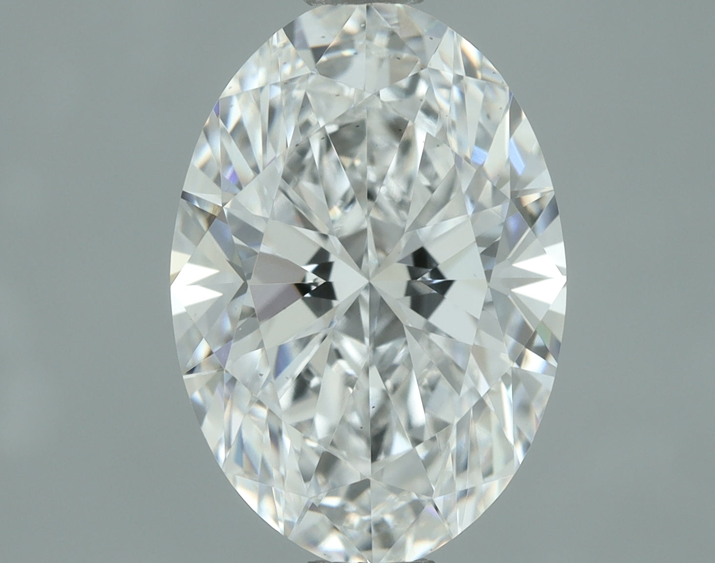Lab-Grown 2.05 Carat Oval Shape Diamond color E Clarity VS2, precious stones, engagement diamonds