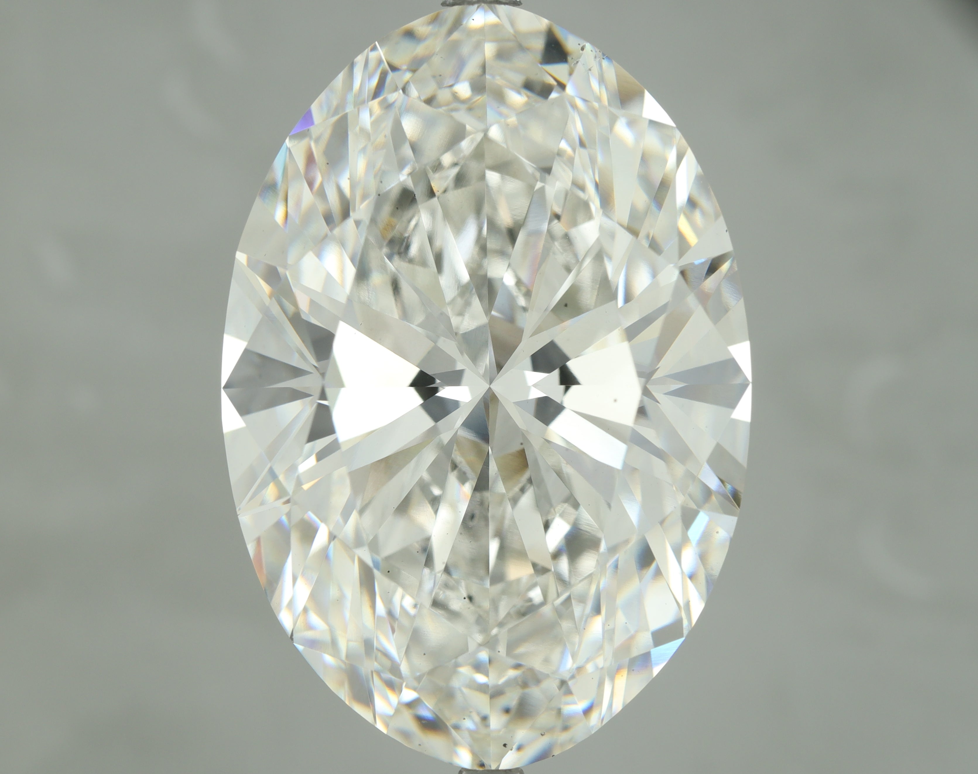 Lab-Grown 23.03 Carat Oval Shape Diamond color F Clarity VS2, precious stones, engagement diamonds