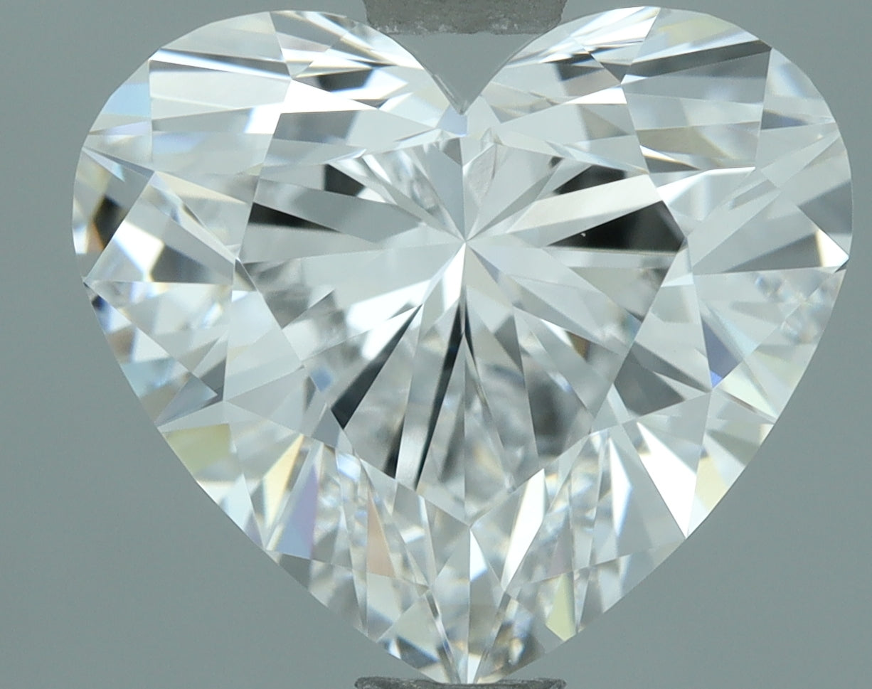 Lab-Grown 2.09 Carat Heart Shape Diamond color D Clarity VVS2, precious stones, engagement diamonds
