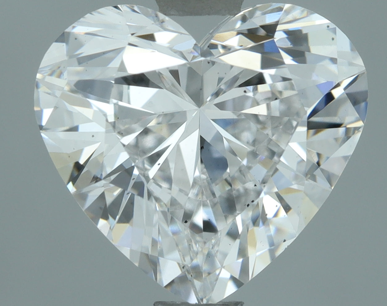 Lab-Grown 2.06 Carat Heart Shape Diamond color E Clarity VS2, precious stones, engagement diamonds