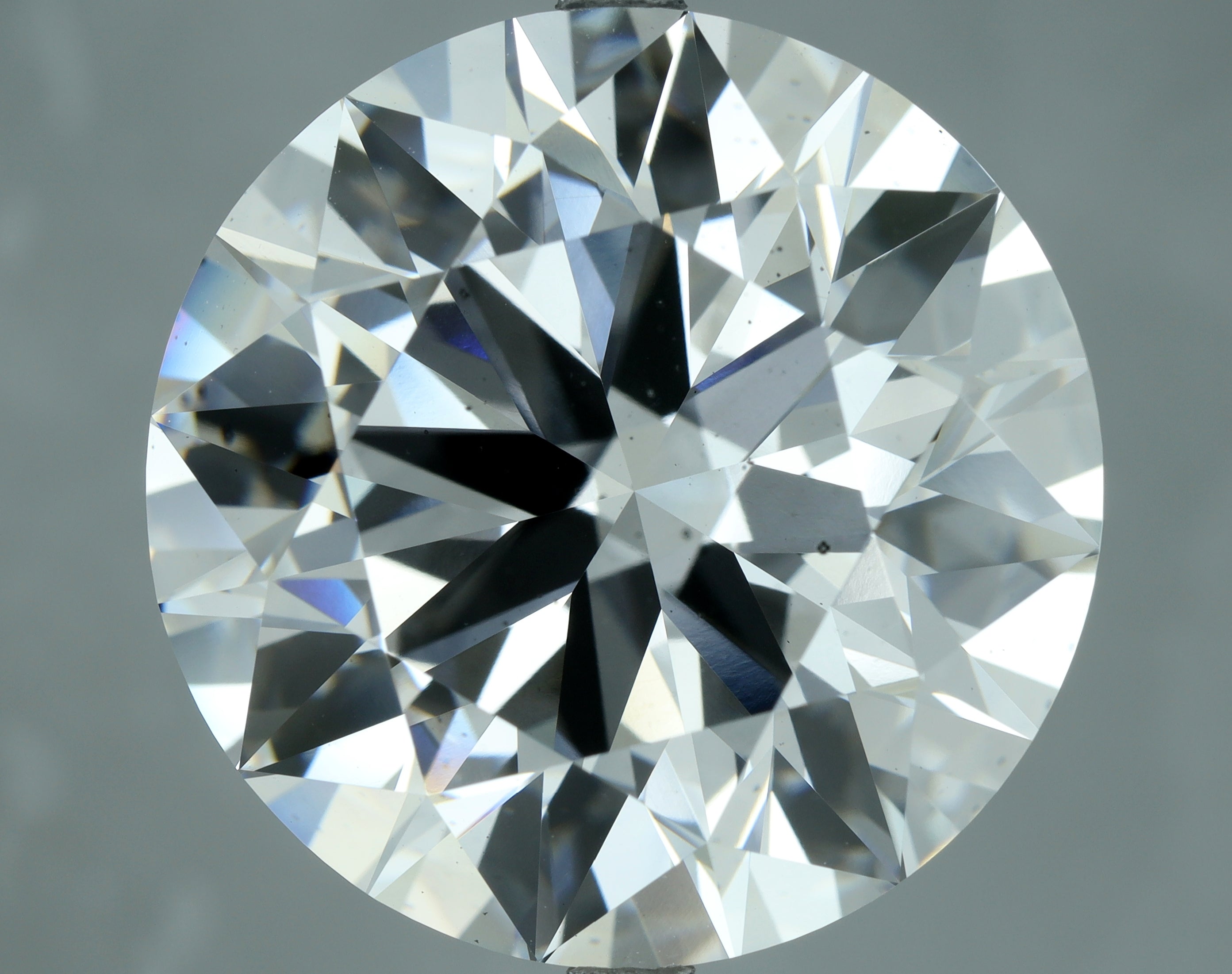 Lab-Grown 21.64 Carat Round Brilliant Diamond color E Clarity VS2, precious stones, engagement diamonds