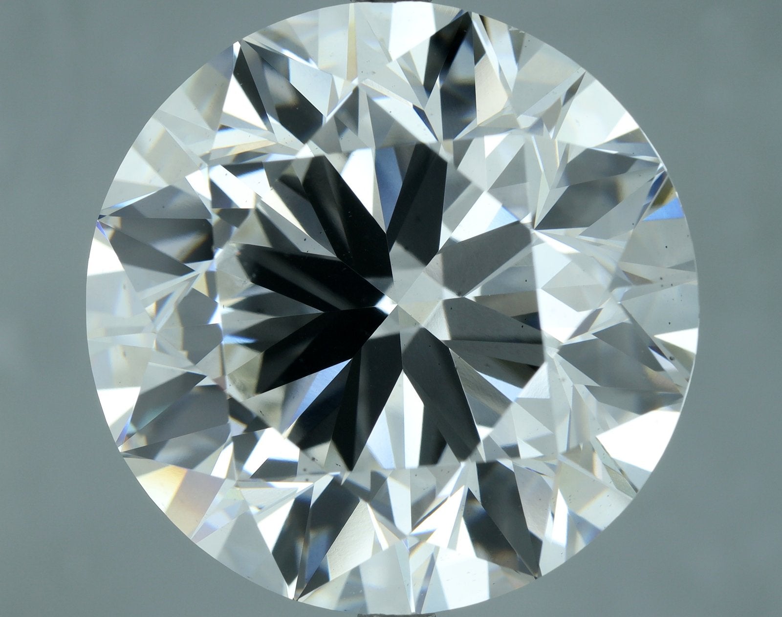 Lab-Grown 22.01 Carat Round Brilliant Diamond color G Clarity VS2, precious stones, engagement diamonds