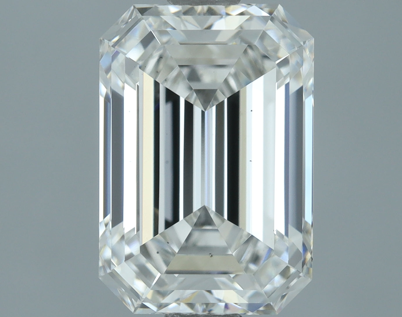Lab-Grown 2.01 Carat Emerald Cut Diamond color F Clarity VS1, precious stones, engagement diamonds