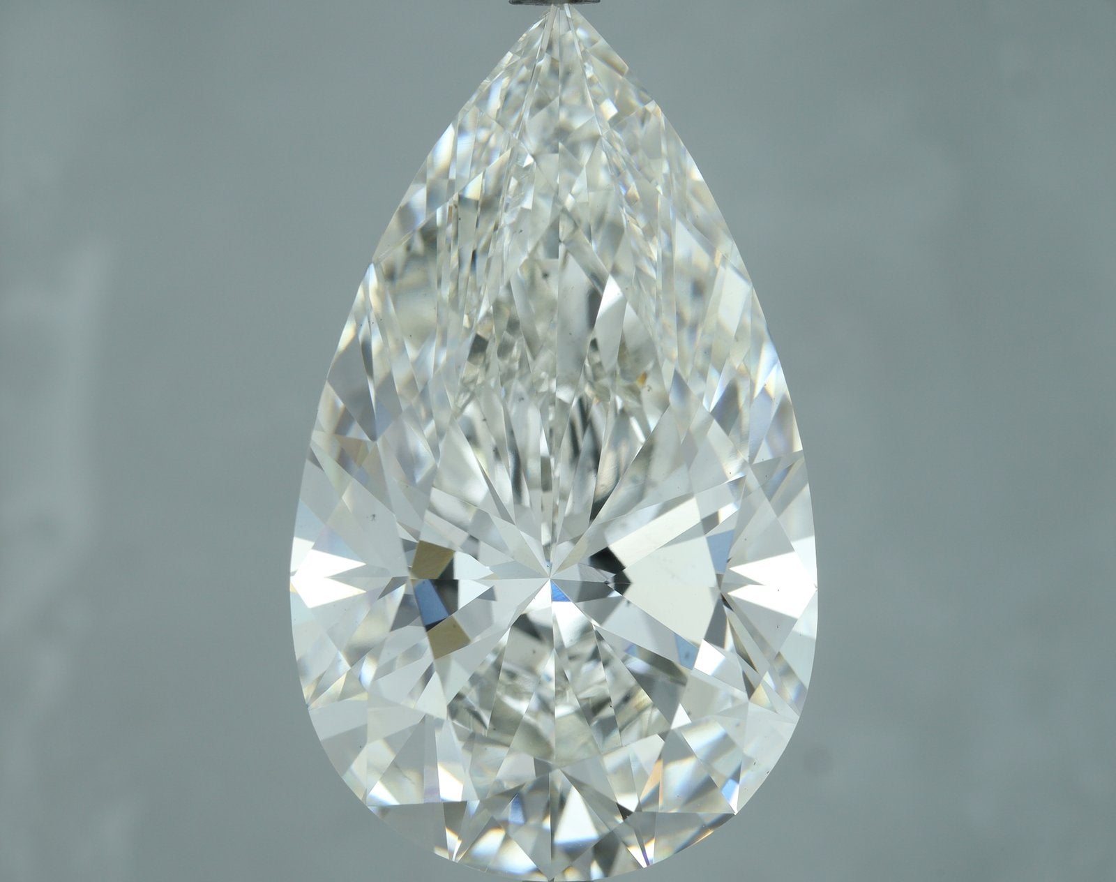 Lab-Grown 15.52 Carat Pear Shape Diamond color G Clarity VS1, precious stones, engagement diamonds
