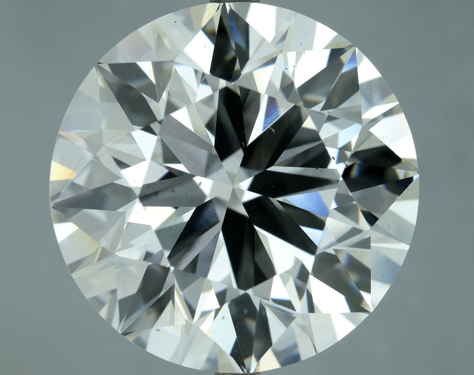 Lab-Grown 22.02 Carat Round Brilliant Diamond color G Clarity VS2, precious stones, engagement diamonds