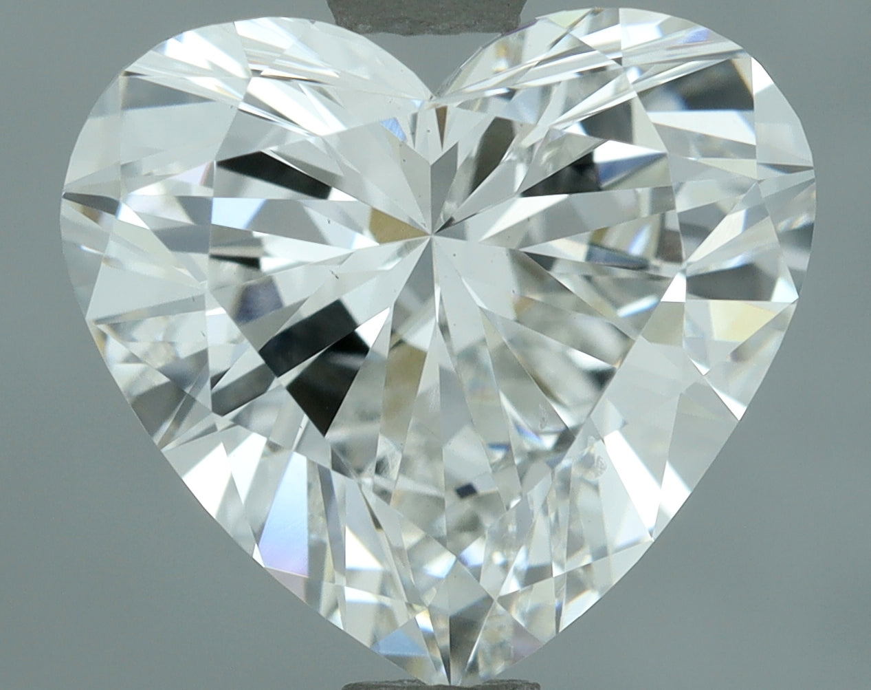 Lab-Grown 2.03 Carat Heart Shape Diamond color E Clarity VS2, precious stones, engagement diamonds