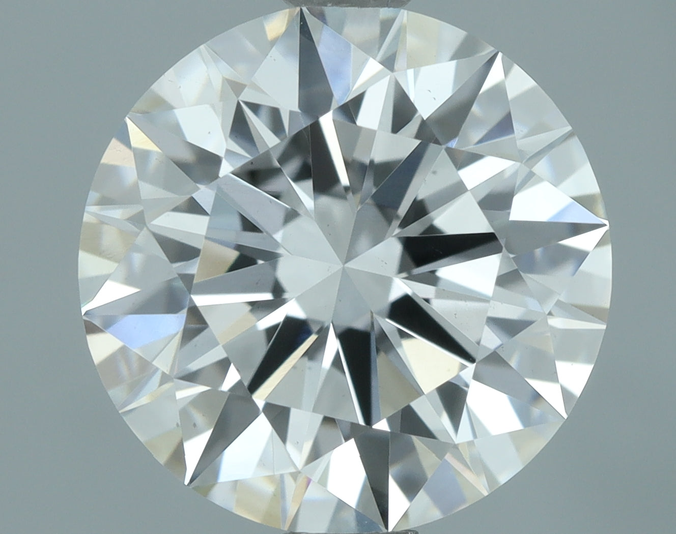 Lab-Grown 2.41 Carat Round Brilliant Diamond color D Clarity VS1, precious stones, engagement diamonds