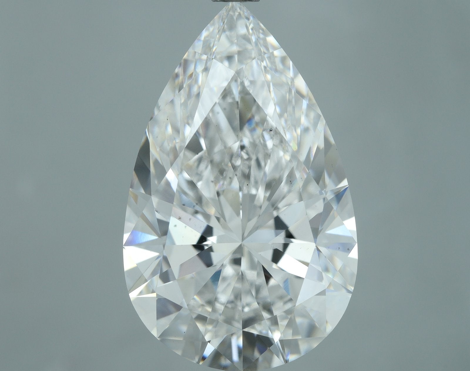 Lab-Grown 8.02 Carat Pear Shape Diamond color E Clarity VS1, precious stones, engagement diamonds