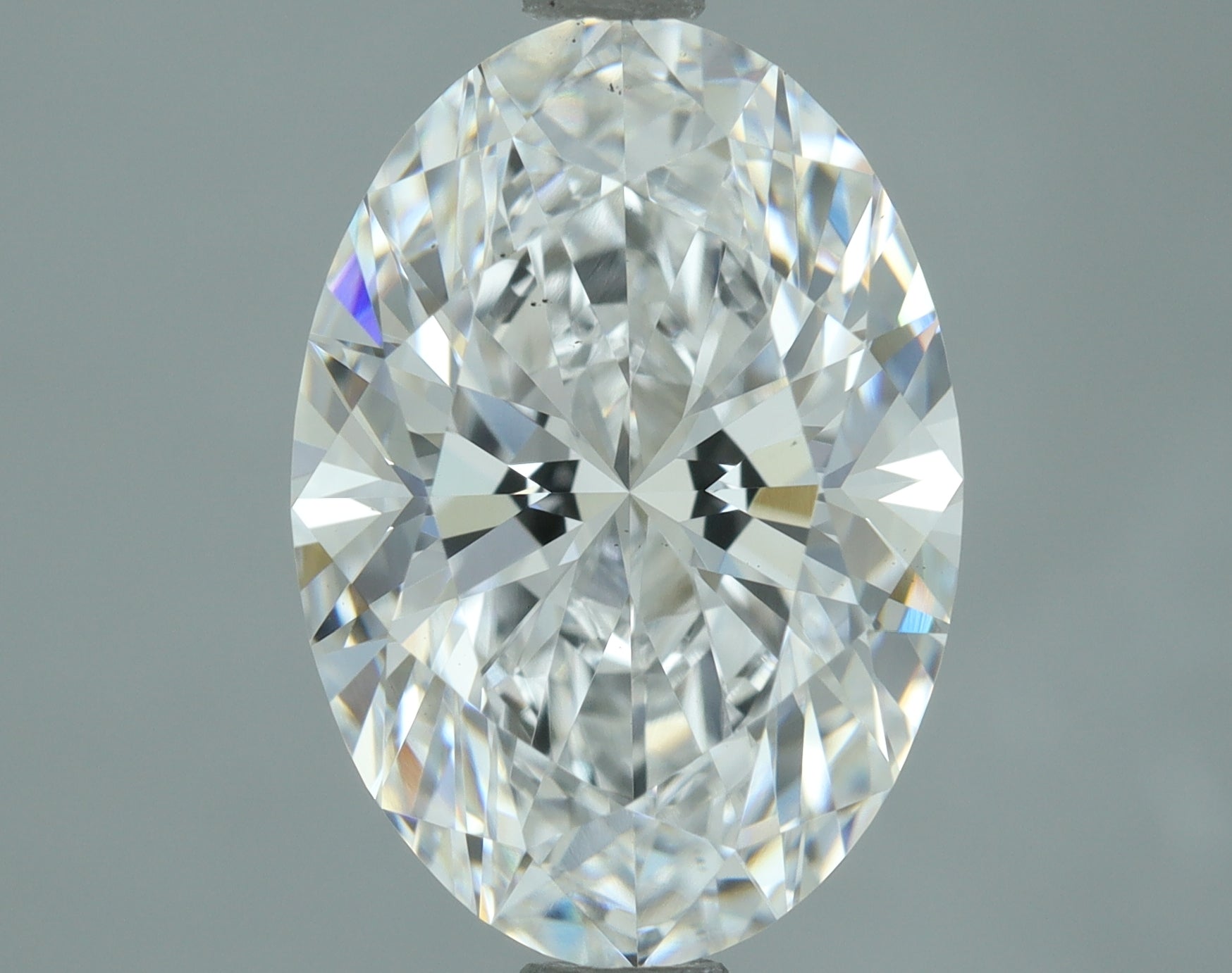 Lab-Grown 2.74 Carat Oval Shape Diamond color D Clarity VS2, precious stones, engagement diamonds