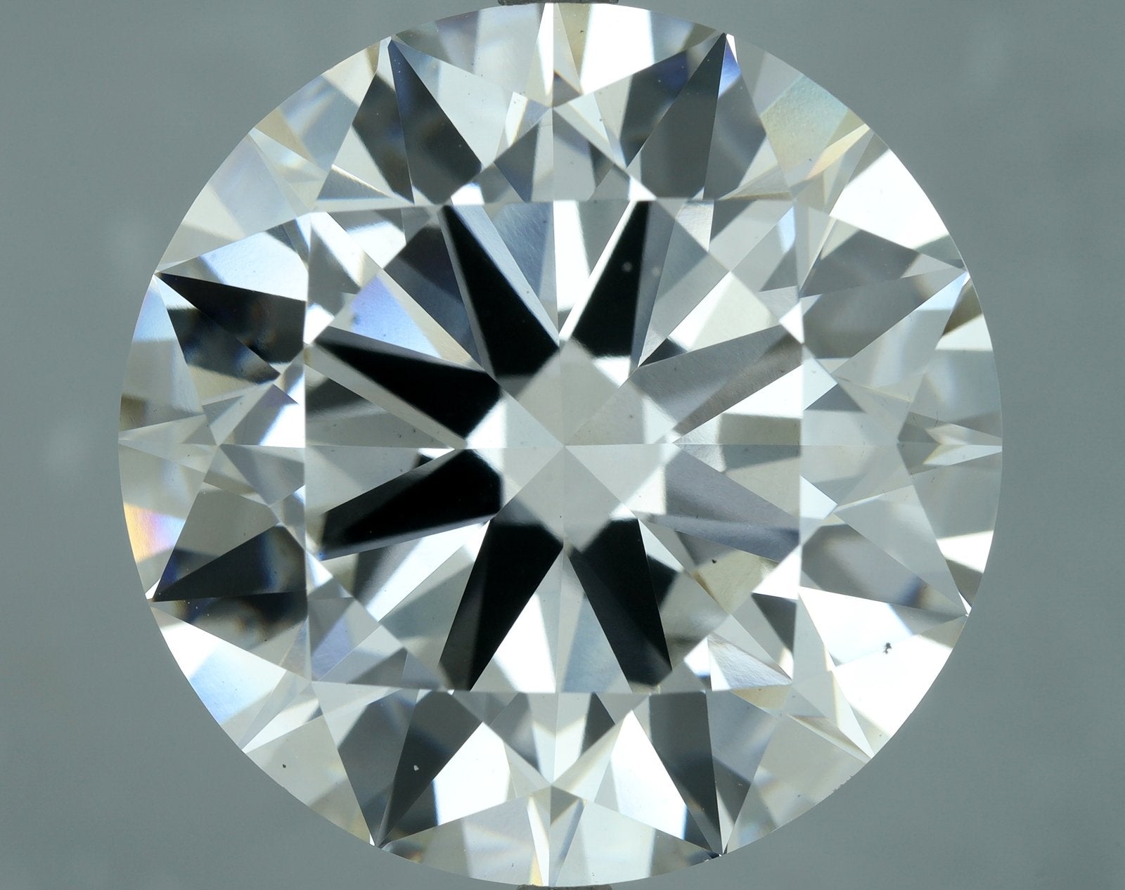 Lab-Grown 23.02 Carat Round Brilliant Diamond color H Clarity VS1, precious stones, engagement diamonds