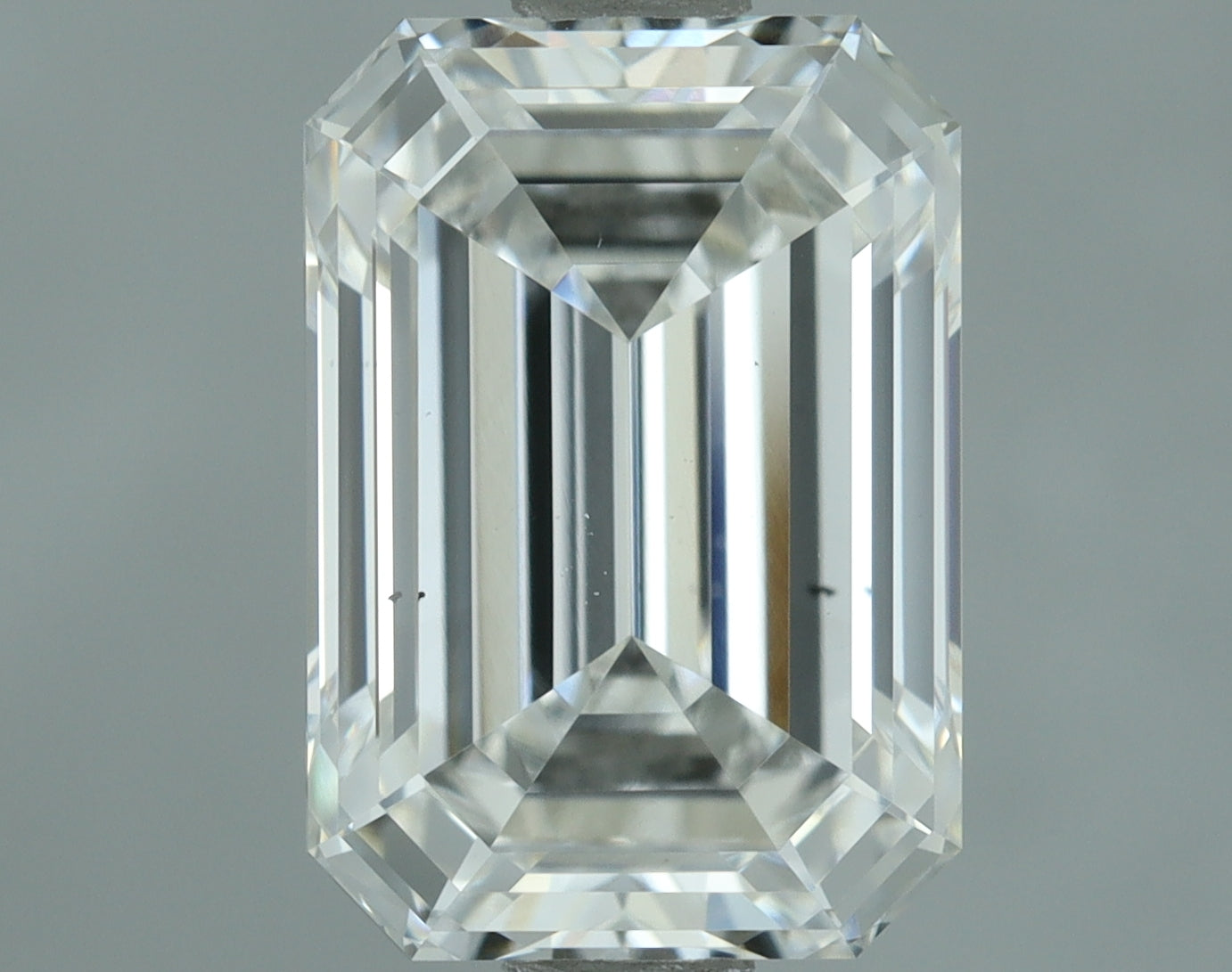 Lab-Grown 2.01 Carat Emerald Cut Diamond color E Clarity VS2, precious stones, engagement diamonds