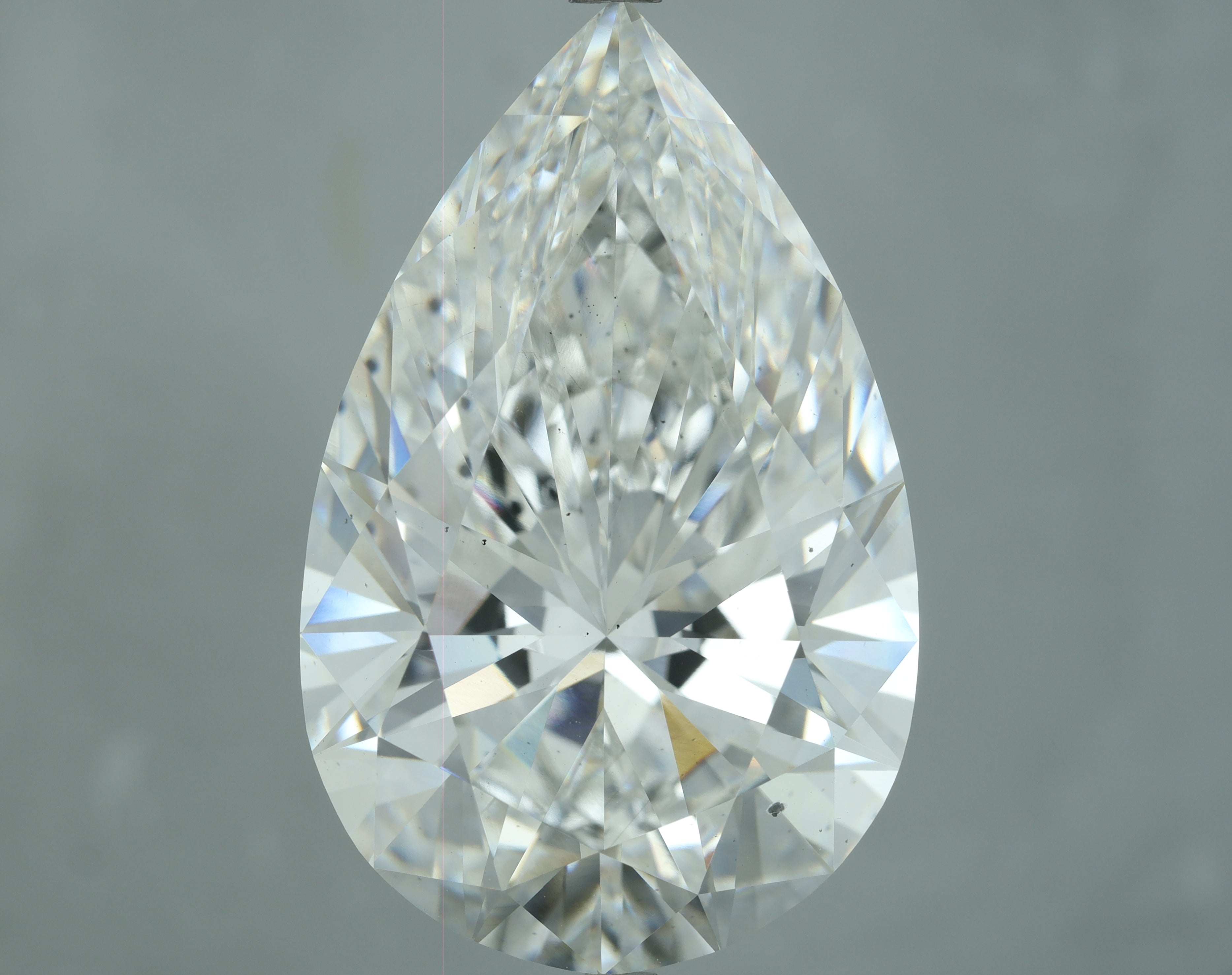 Lab-Grown 20.05 Carat Pear Shape Diamond color F Clarity VS2, precious stones, engagement diamonds