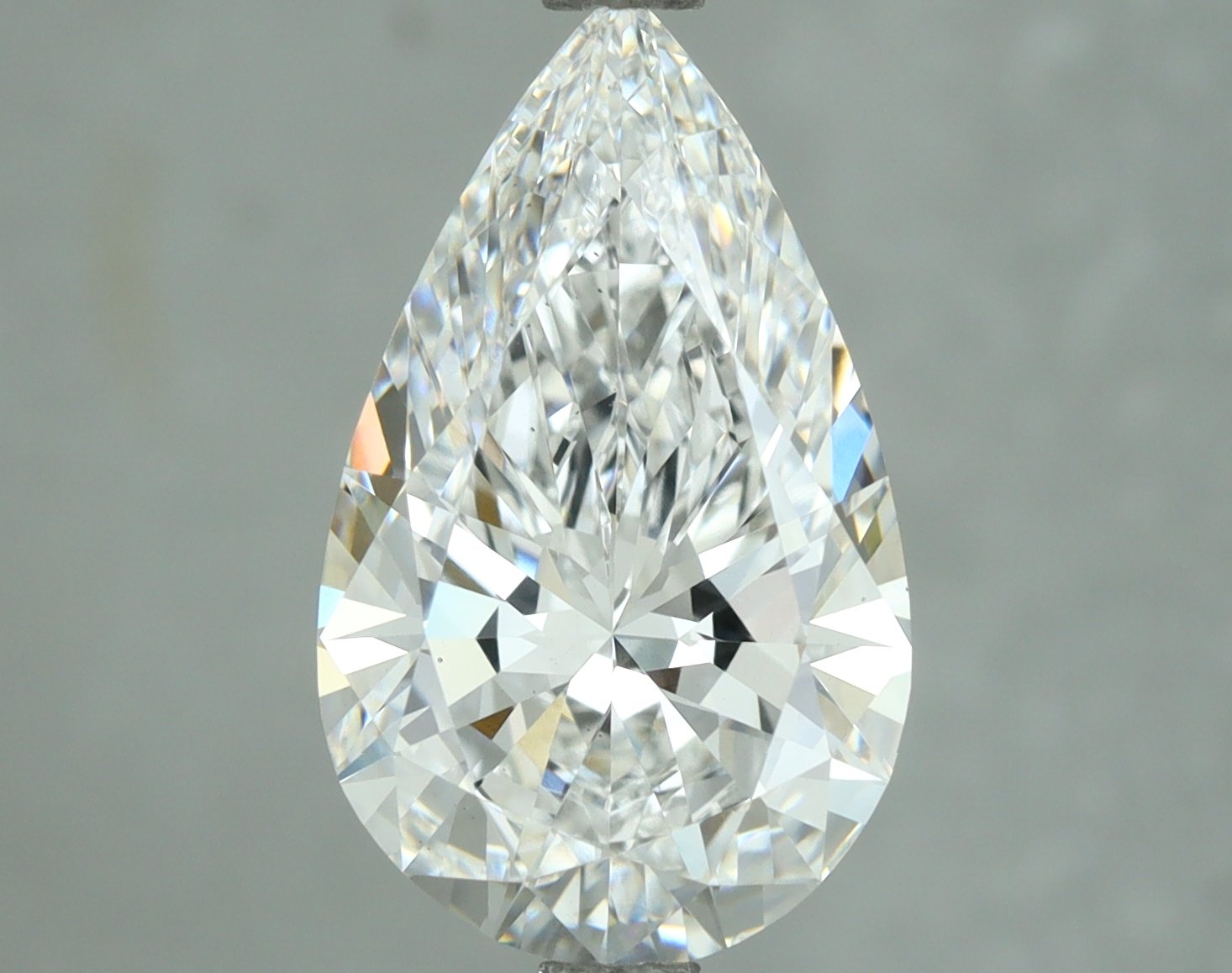 Lab-Grown 3.04 Carat Pear Shape Diamond color D Clarity VS1, precious stones, engagement diamonds