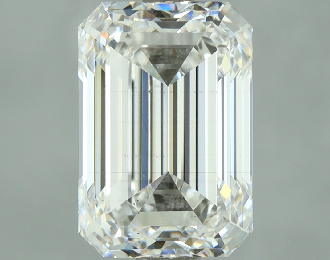 Lab-Grown 3.01 Carat Emerald Cut Diamond color E Clarity VS2, precious stones, engagement diamonds