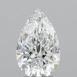 Lab-Grown 4.04 Carat Pear Shape Diamond color E Clarity VS2, precious stones, engagement diamonds