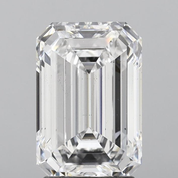 Lab-Grown 3.00 Carat Emerald Cut Diamond color D Clarity VS2, precious stones, engagement diamonds